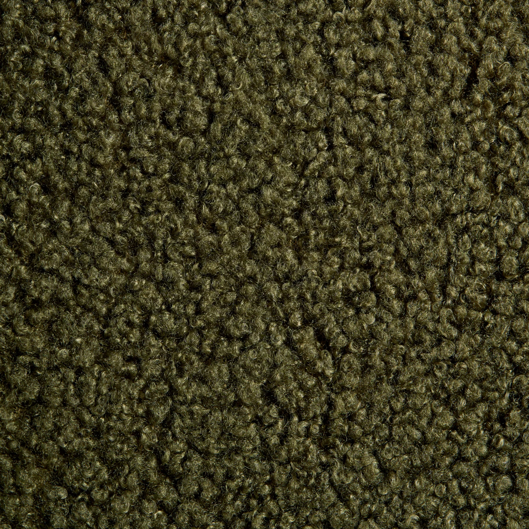 Beliani - LUANA - Barstoel set van 2 - Donkergroen|Lichtbruin - Bouclé - Image 10