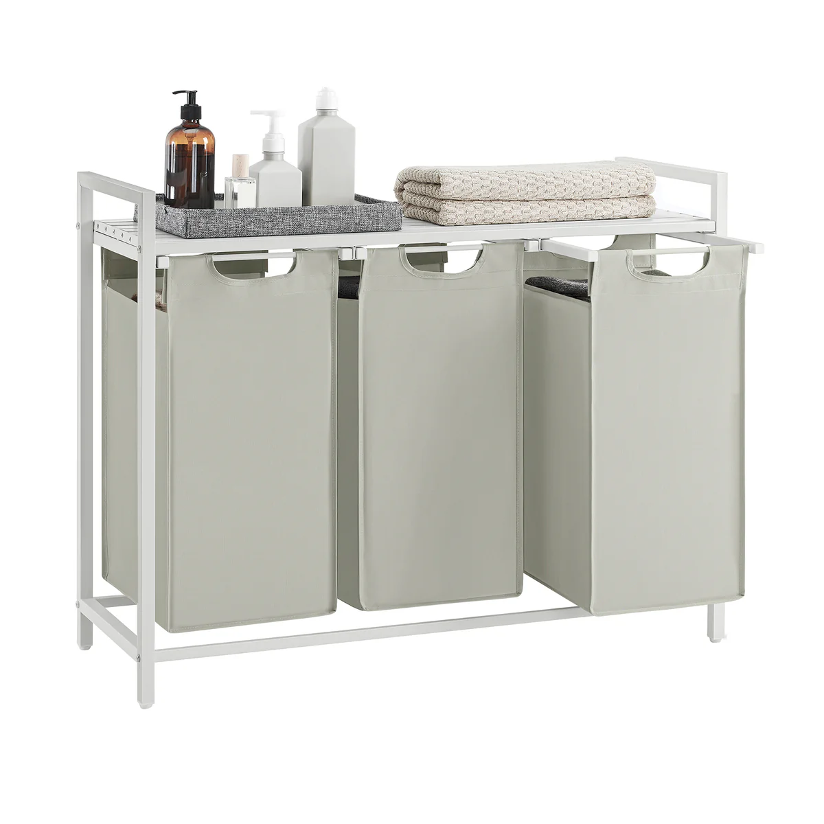 Calicosy - Wasmand 3 compartimenten - H72 cm - Image 4