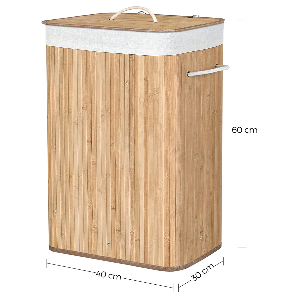 Calicosy - Wasmand inklapbaar - H60 cm - Bruin - Image 3