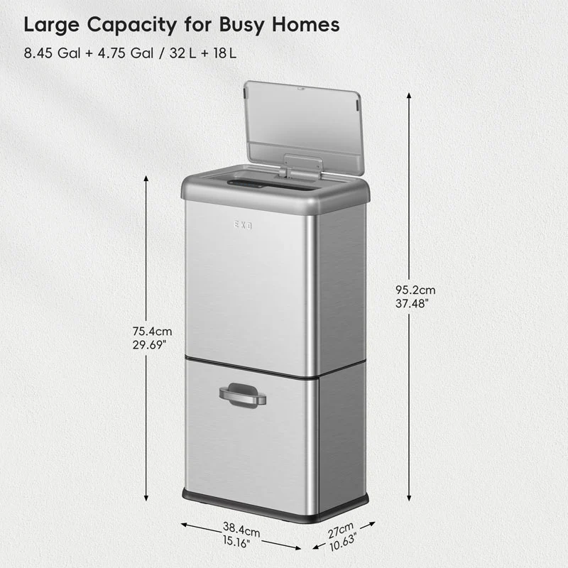 EKO - Vintage Sensor Bin 32+18 liter - Image 6
