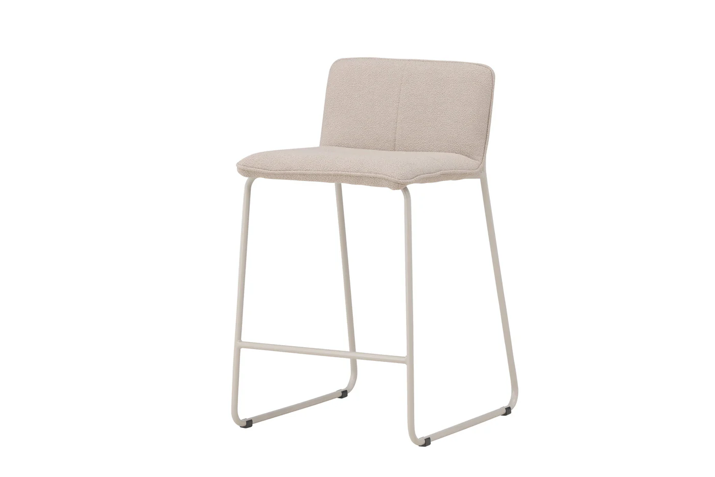 Fjôrd - Barstoel Beige Bouclé - Bisbee - Set van 2 - Image 8