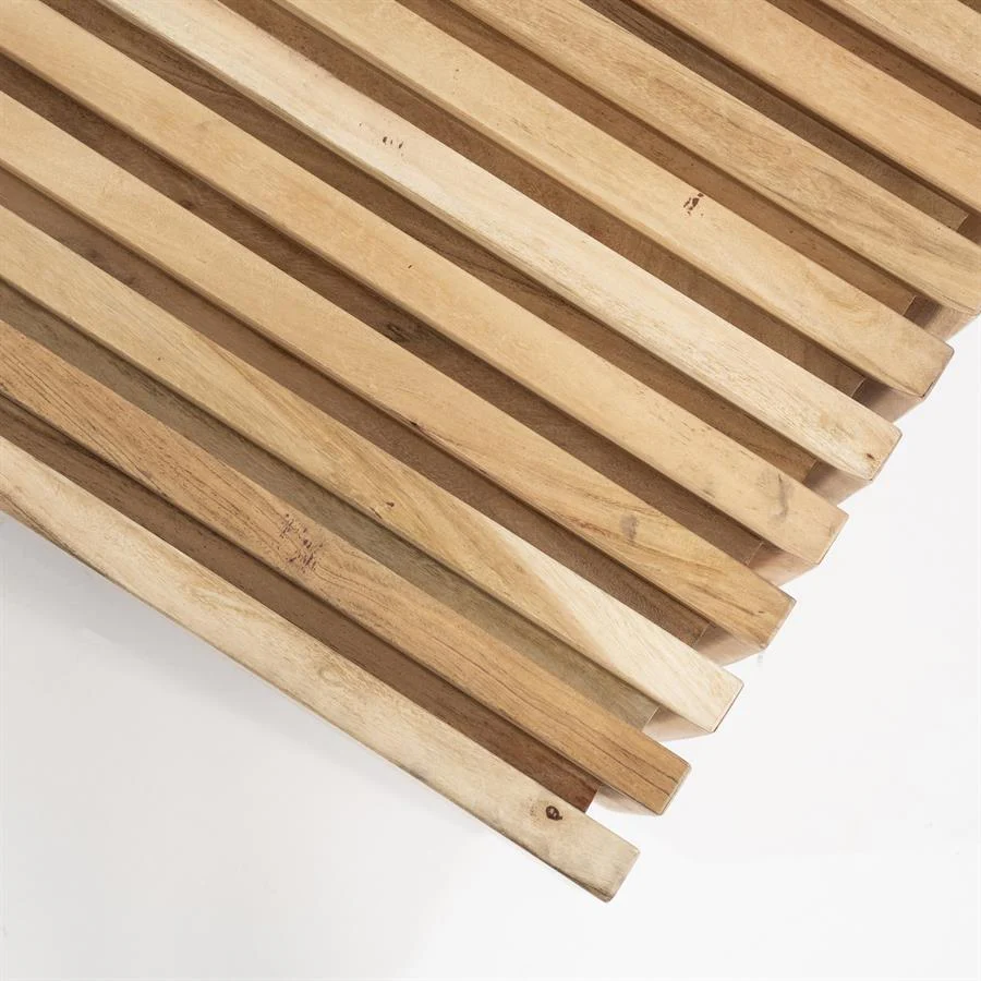 FurniLux Bijzet tafel Tom - 50x50x45 cm - naturel - Image 3