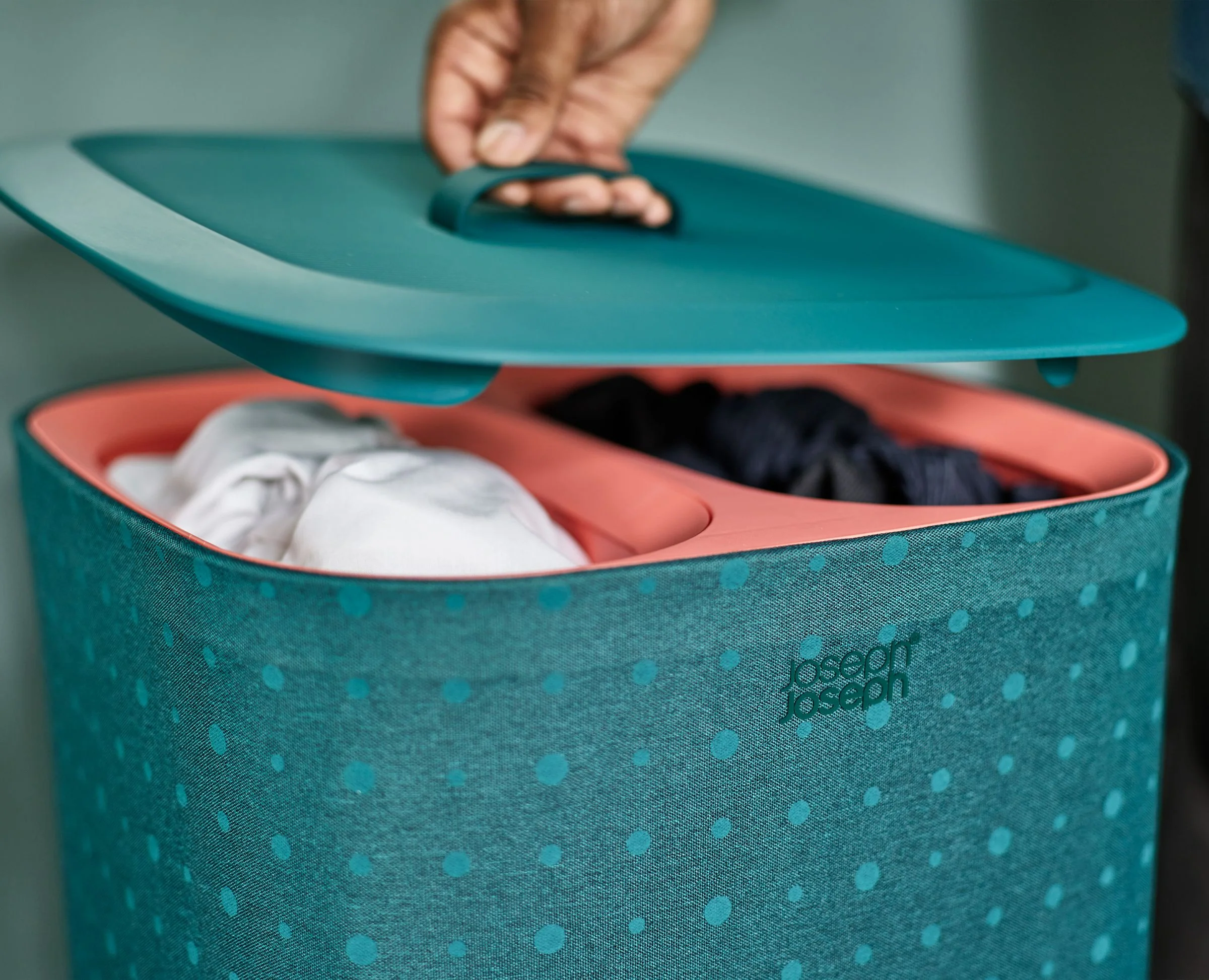 Joseph Joseph Tota Uno Wasmand 60 L - Turquoise - Image 10