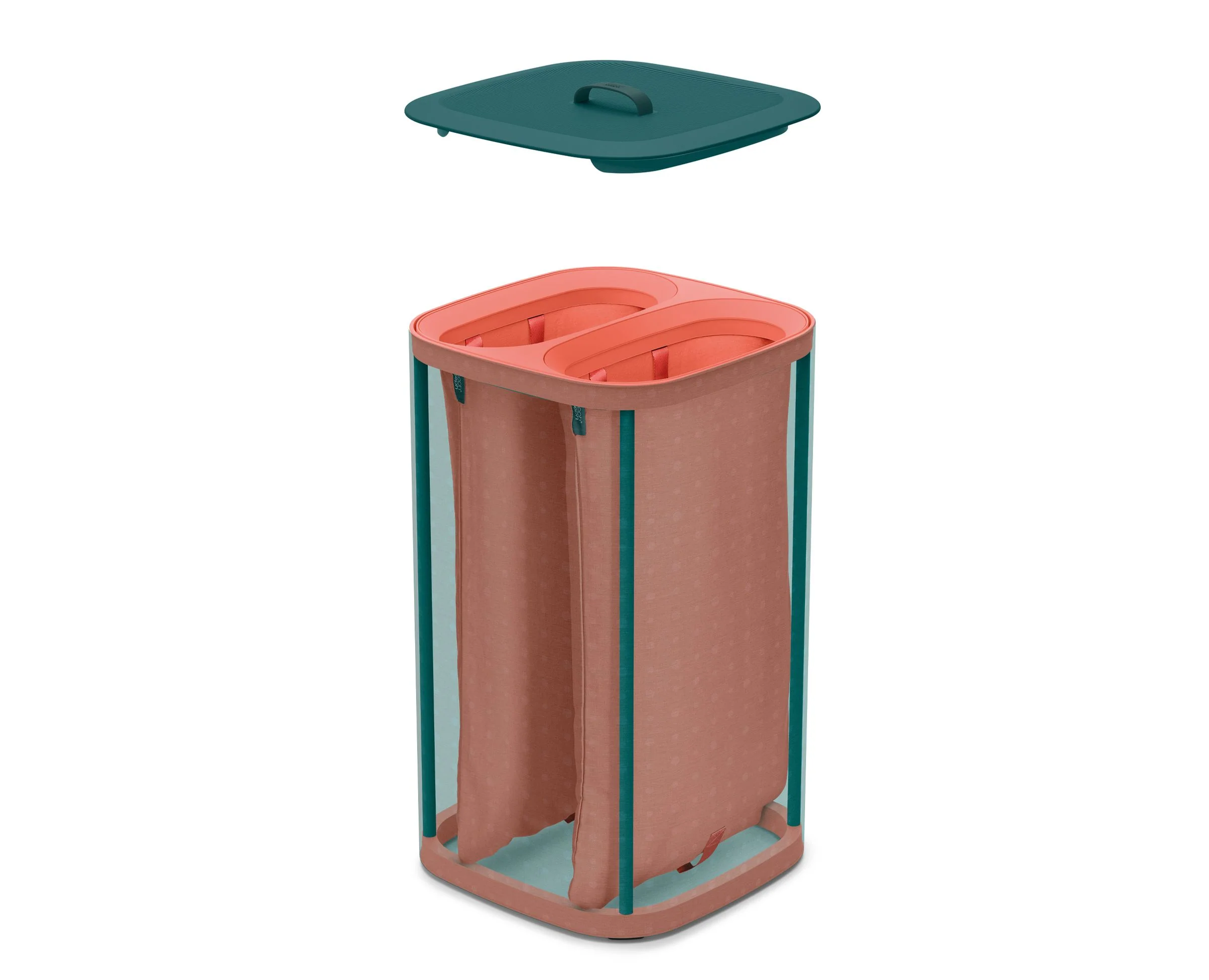 Joseph Joseph Tota Uno Wasmand 60 L - Turquoise - Image 13