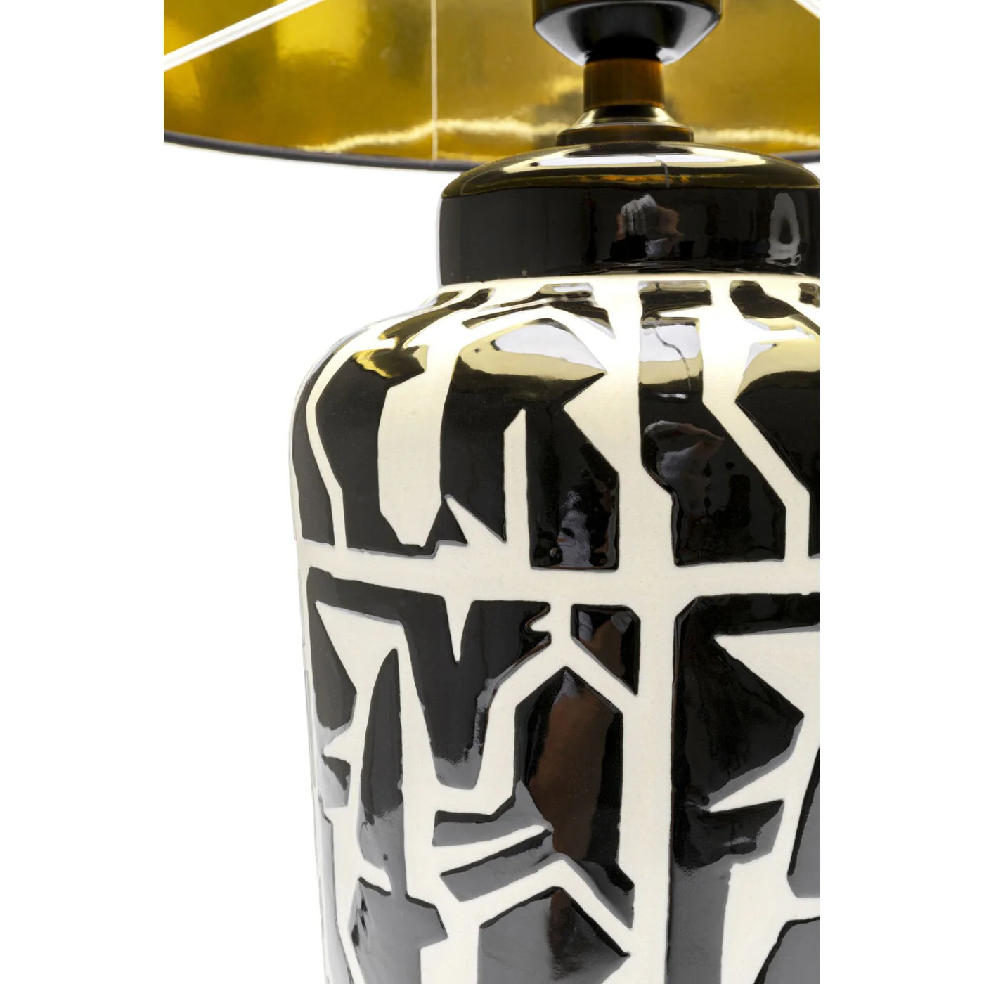 Kare Design Artistico tafellamp - zwart en wit - Image 4