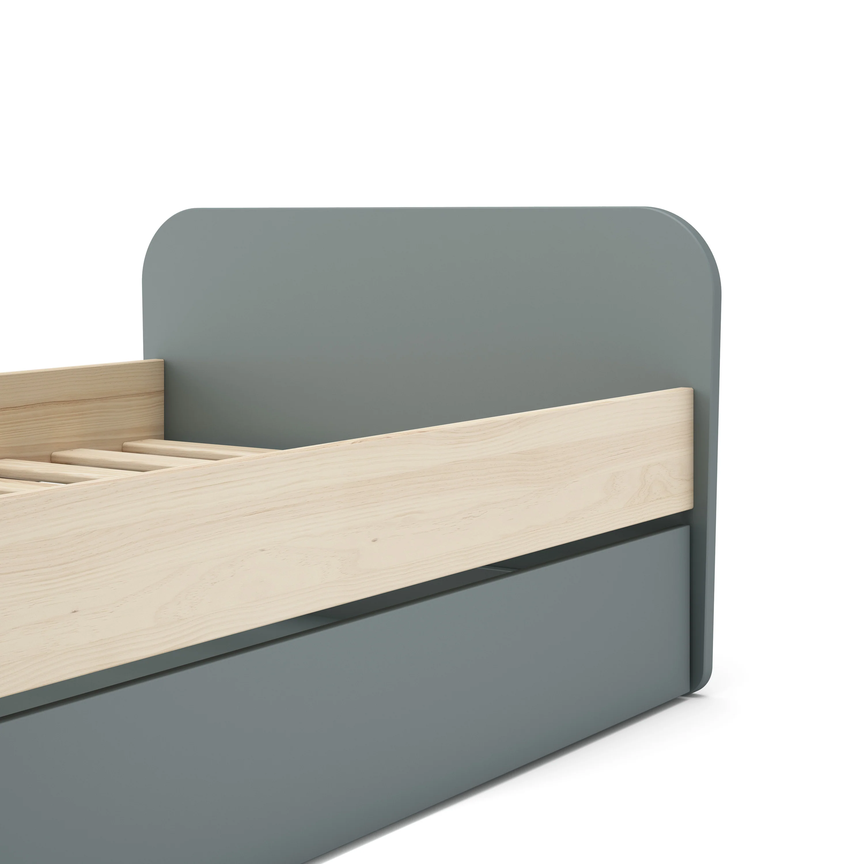 Marckeric - Bed Esteban - Groen - 205.4x102x65cm - Image 5