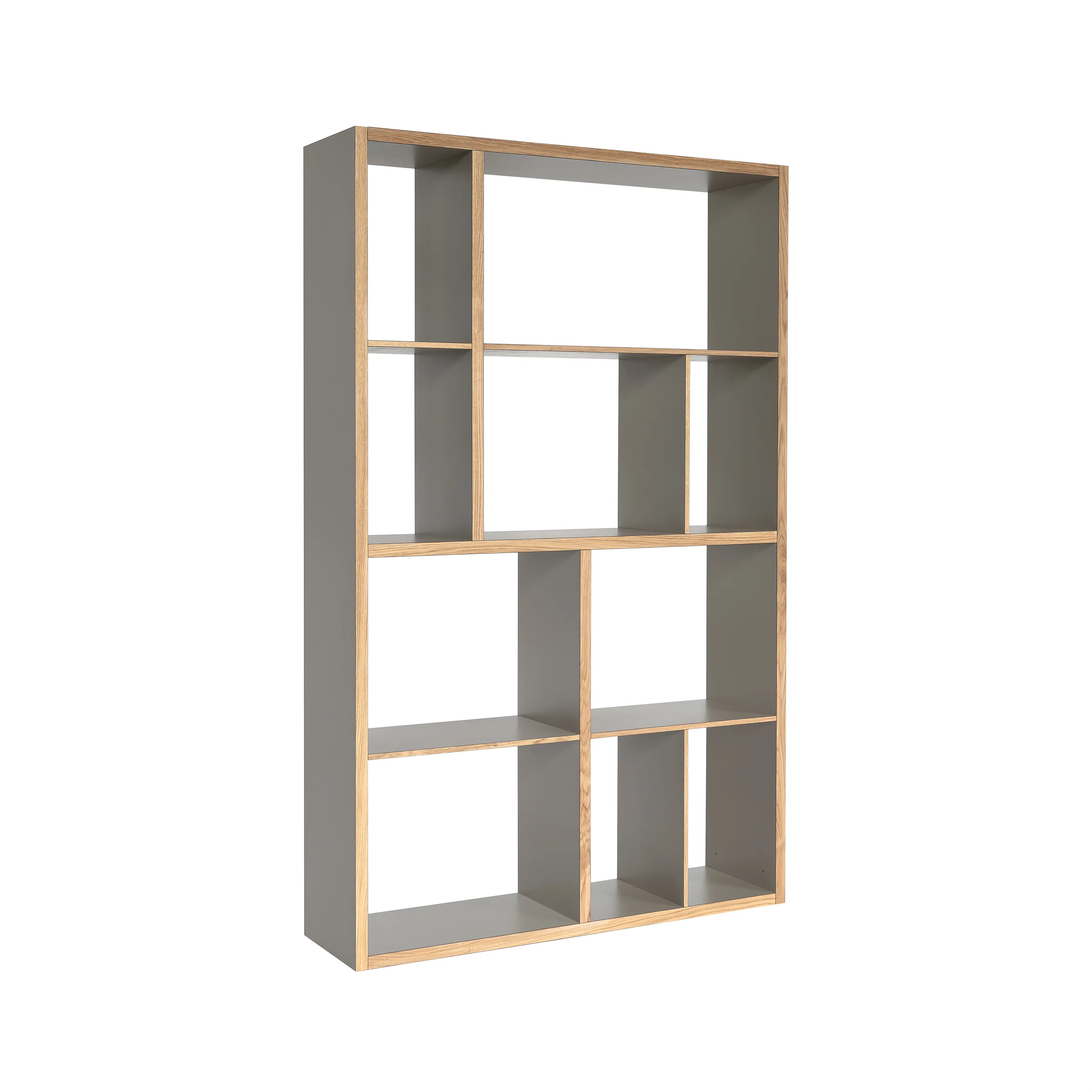 MINT Furniture KAST M, 112 x 30 x 179 cm, eiken, grijs laminaat - Image 4