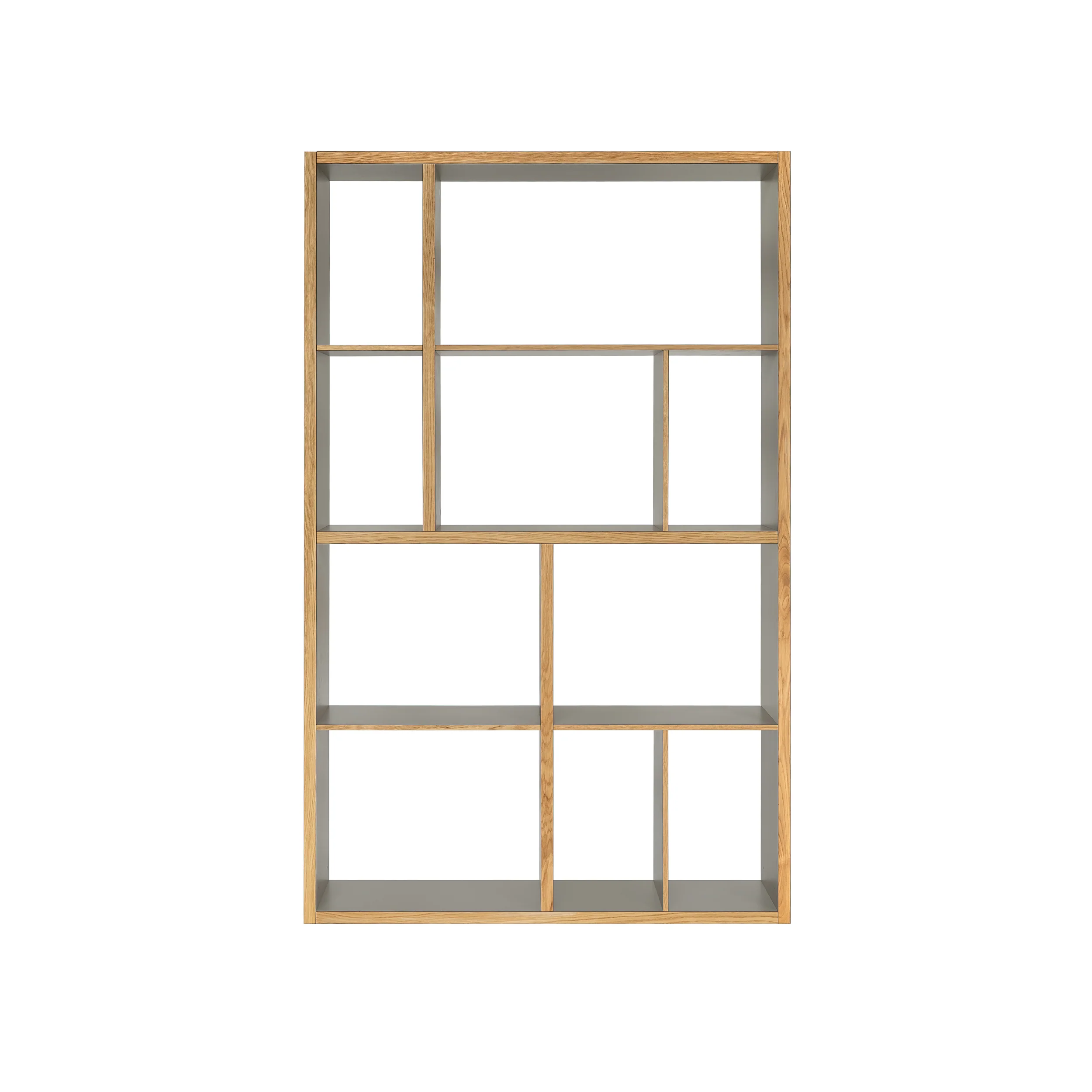 MINT Furniture KAST M, 112 x 30 x 179 cm, eiken, grijs laminaat - Image 5