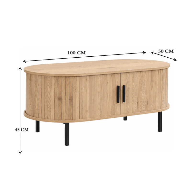 Salontafel Malmö - Scandinavische Elegant en Functioneel Design -... - Image 4