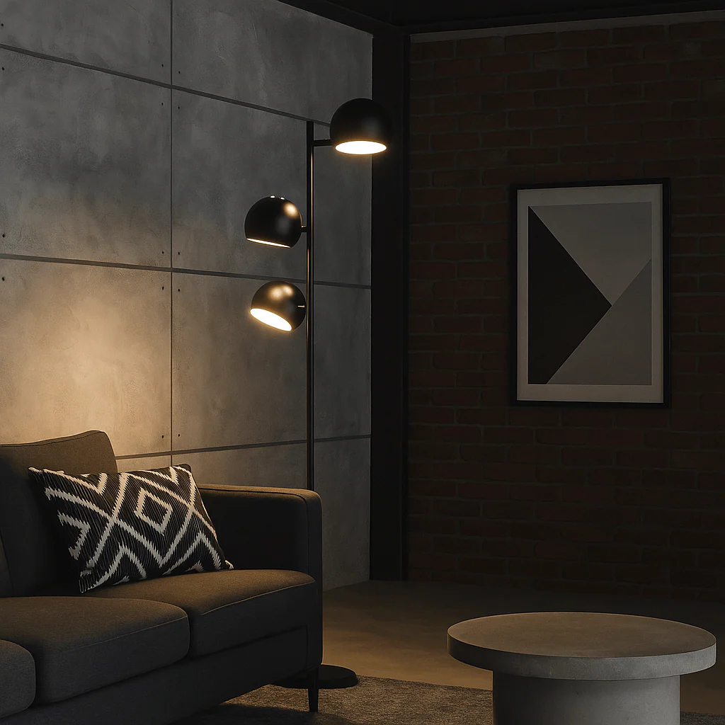 Vloerlamp Calotta 151cm zwart Kare Design - Image 4